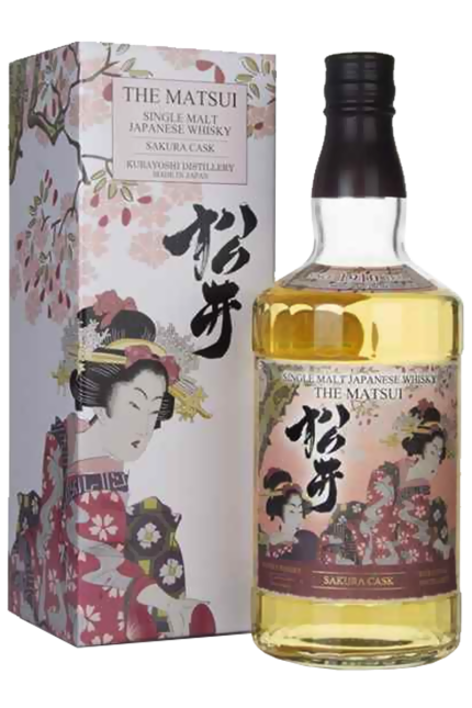 The Matsui Sakura Cask Single Malt Japanese Whisky